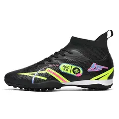 SHANDIAN - Zapatillas de Fútbol Hombre TF zapatos hombre Negro