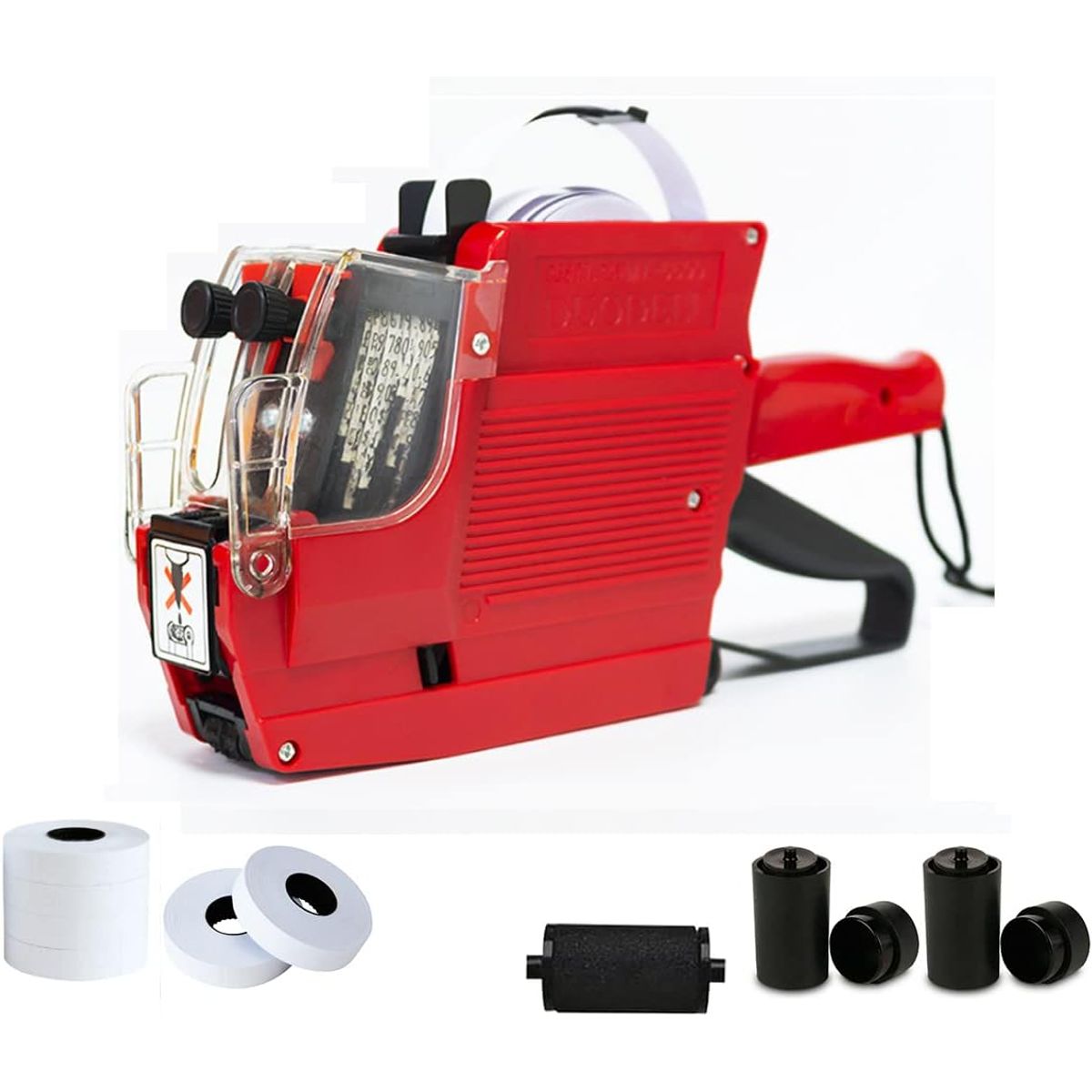 KUANGYE - Etiquetadora Doble Línea Fecha Precio Lote