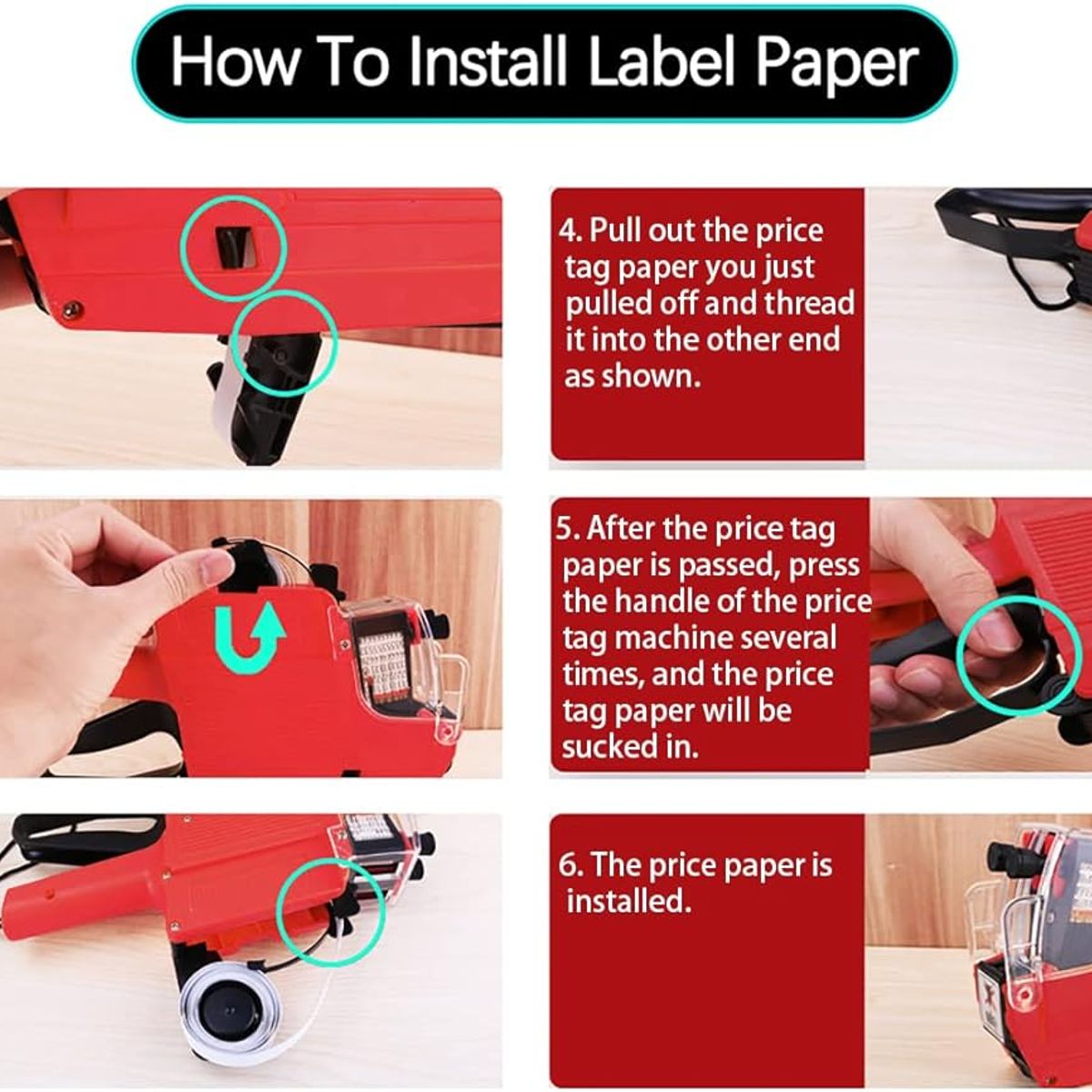 KUANGYE - Etiquetadora Doble Línea Fecha Precio Lote