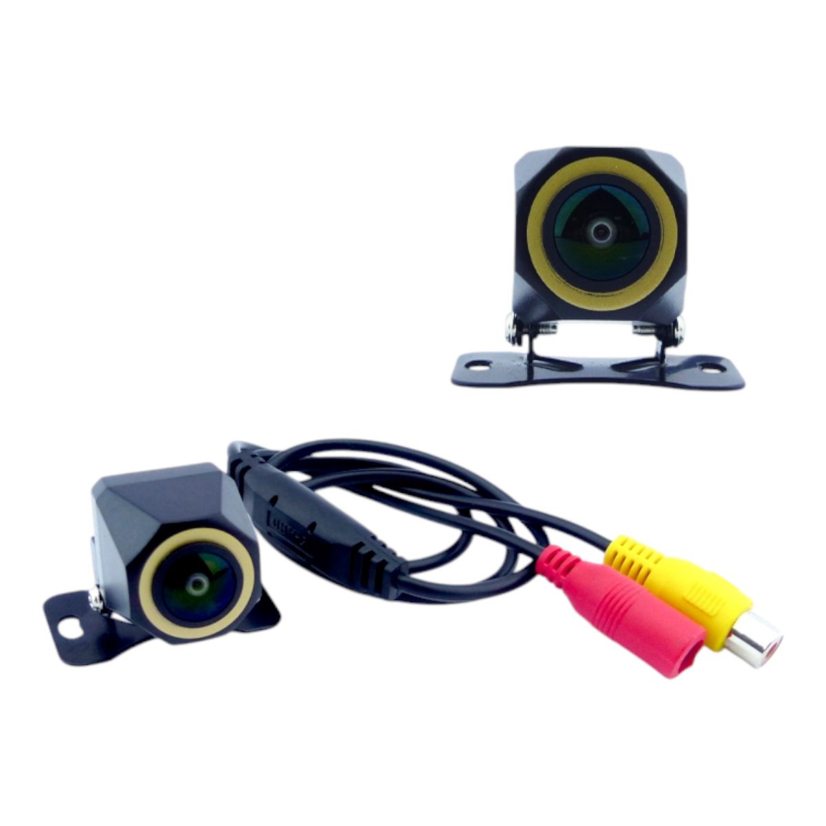 GENERICO - Camara Retrovisor Sobrepuesta Panorami 160° Alta Resolucion