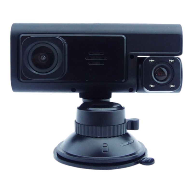 GENERICO - Camara DVR Triple Auto / Pantalla De 3”, 2 C D 170° C Retroc