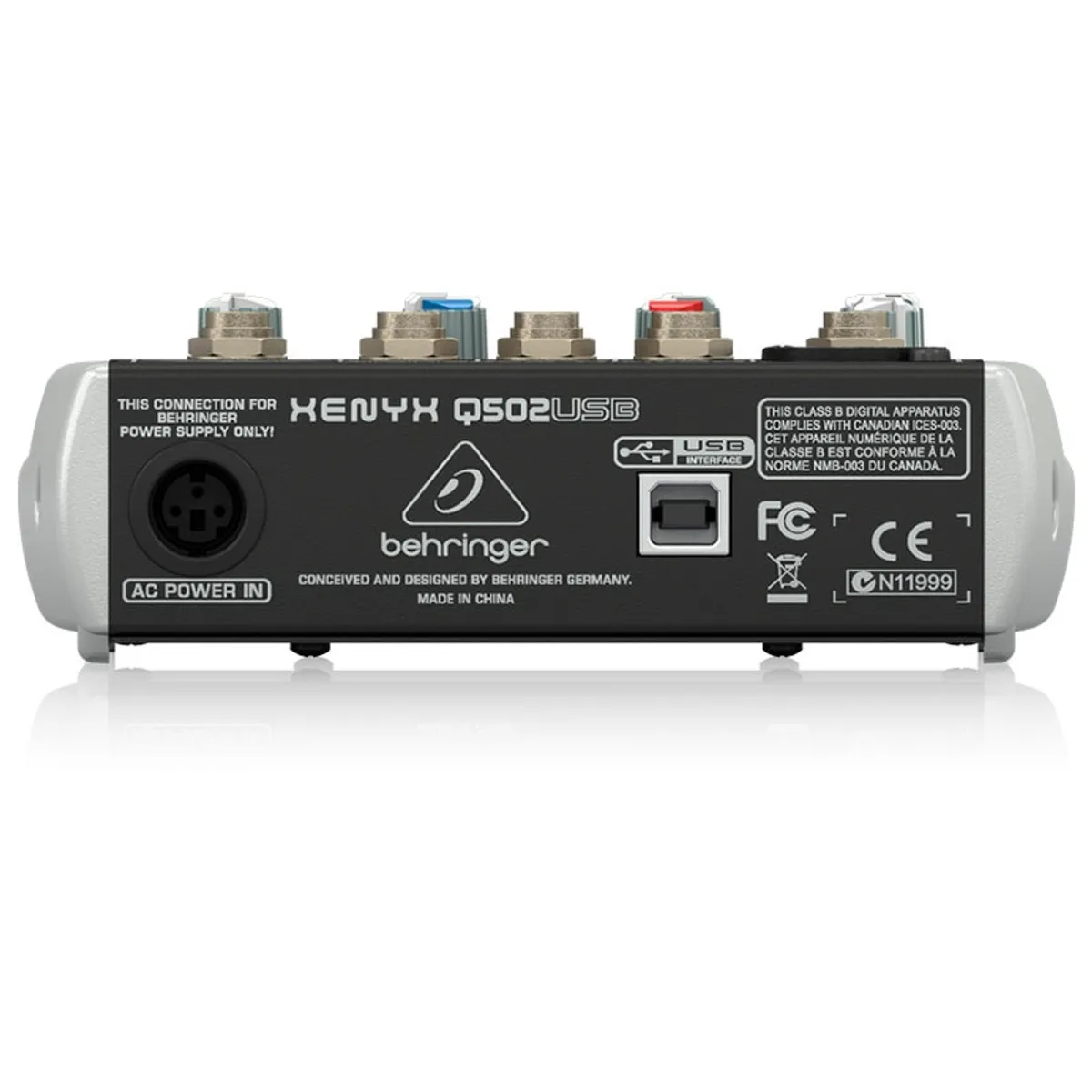 BEHRINGER - Mezclador con Interfaz Beringer Xenyx Q502 USB