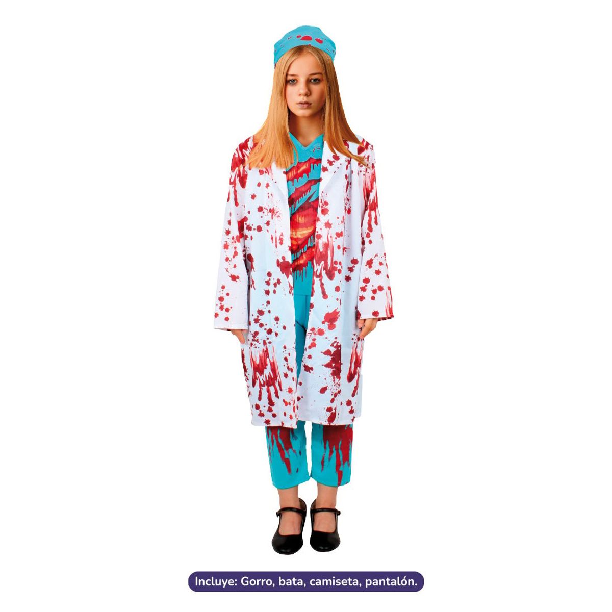 GENERICO - TRAJE CIRUJANO ZOMBIE 5-6