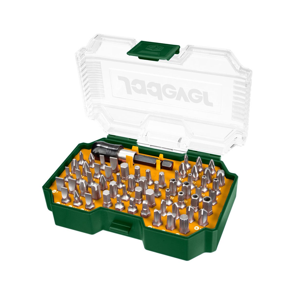 JADEVER - Juego de Puntas Destornillador 62 Piezas JADEVER