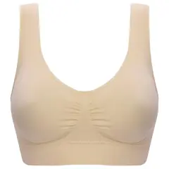 VICALLY FASHION - Sujetador Deportivo Con Almohadilla Para Mujer