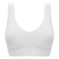 VICALLY FASHION - Sujetador Deportivo Con Almohadilla Para Mujer
