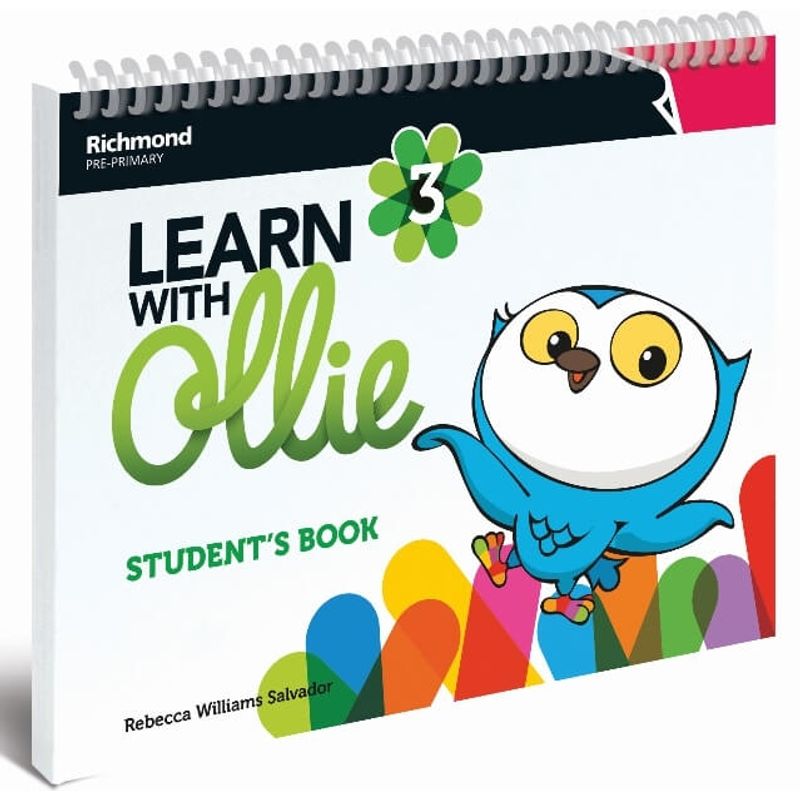 TOP10BOOKS - TEXTO LEARN WITH OLLIE 3 STUDENT'S PACK