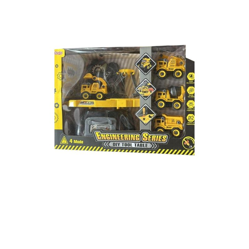 GENERICO - Pack Set Construccion Autos Camiones engineering series