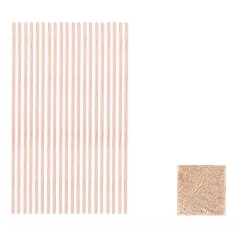 GENERICO - Madera De Balsa 300 X 2 X 2mm 20un…