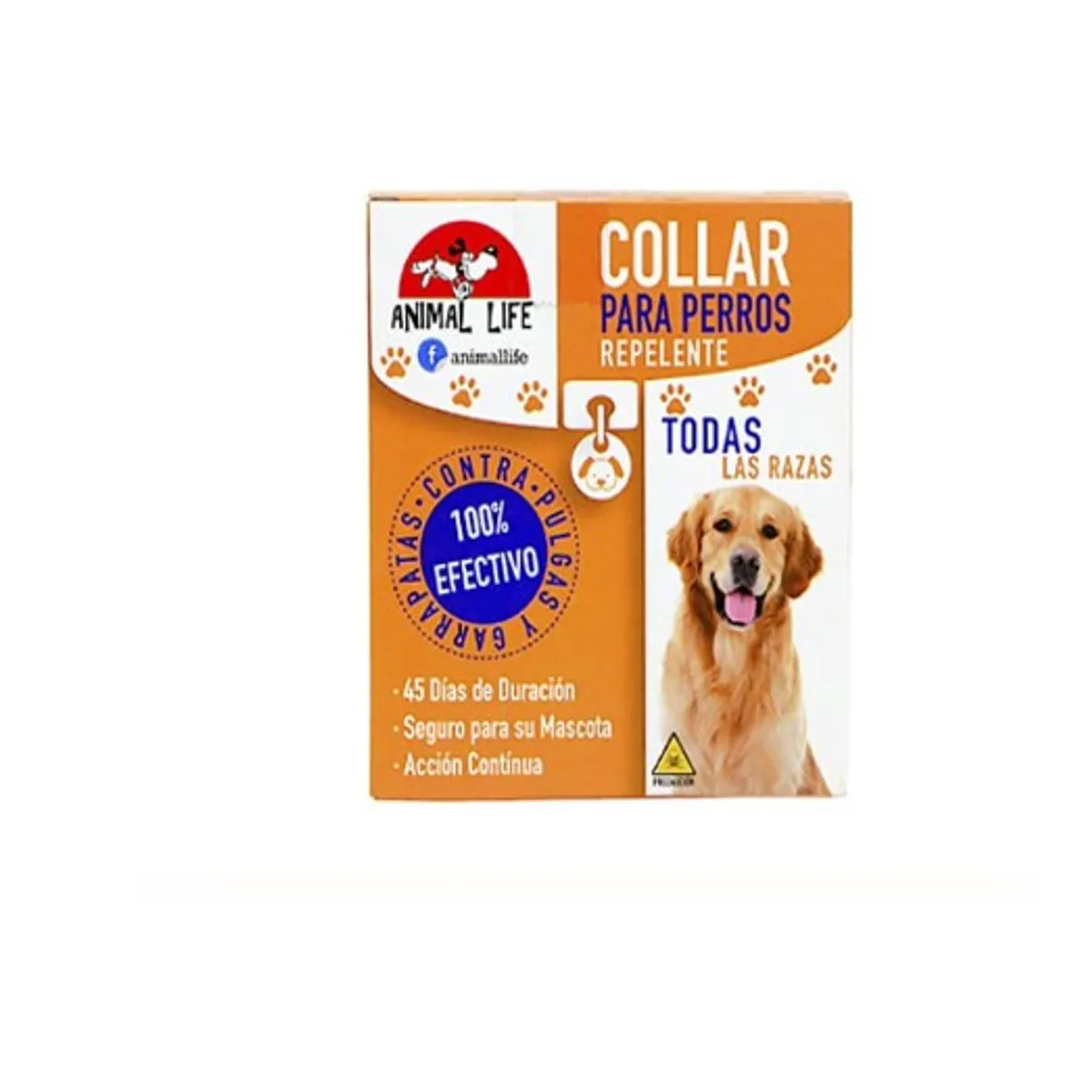 GENERICO - Collar antipulgas y garrapatas para perro Repelnte