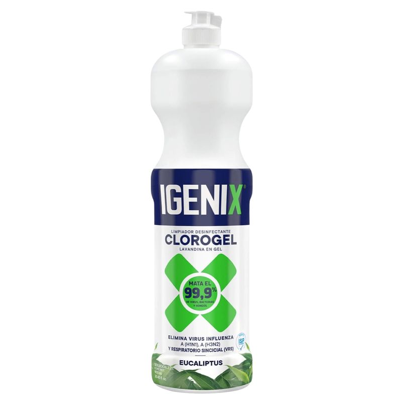 IGENIX - Igenix Desinfectante Clorogel Elimina 999% Virus Eucalipto