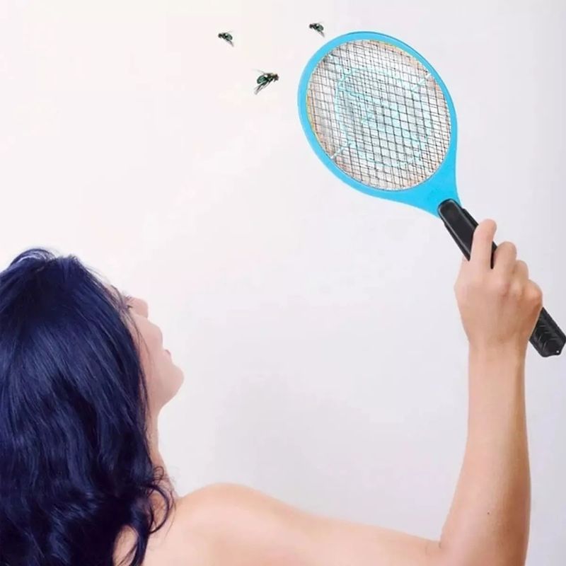 GENERICO - Raqueta Mata Moscas Raqueta Eléctrica Mata Mosquitos