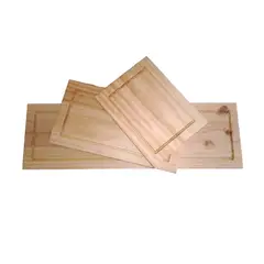 GENERICO - Pack 3 Unidades Tabla Picoteo Coctel No.4 Madera Pino