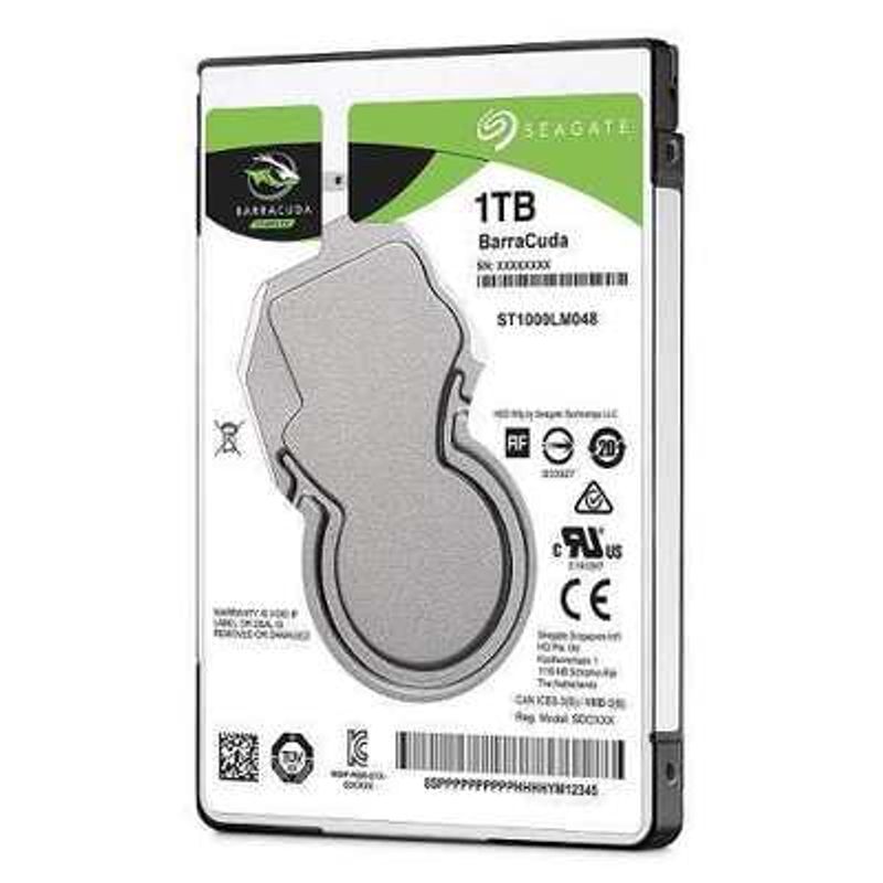 SEAGATE - Disco Seagate Barracuda 1tb Notebook 5400rpm 25 - Plateado