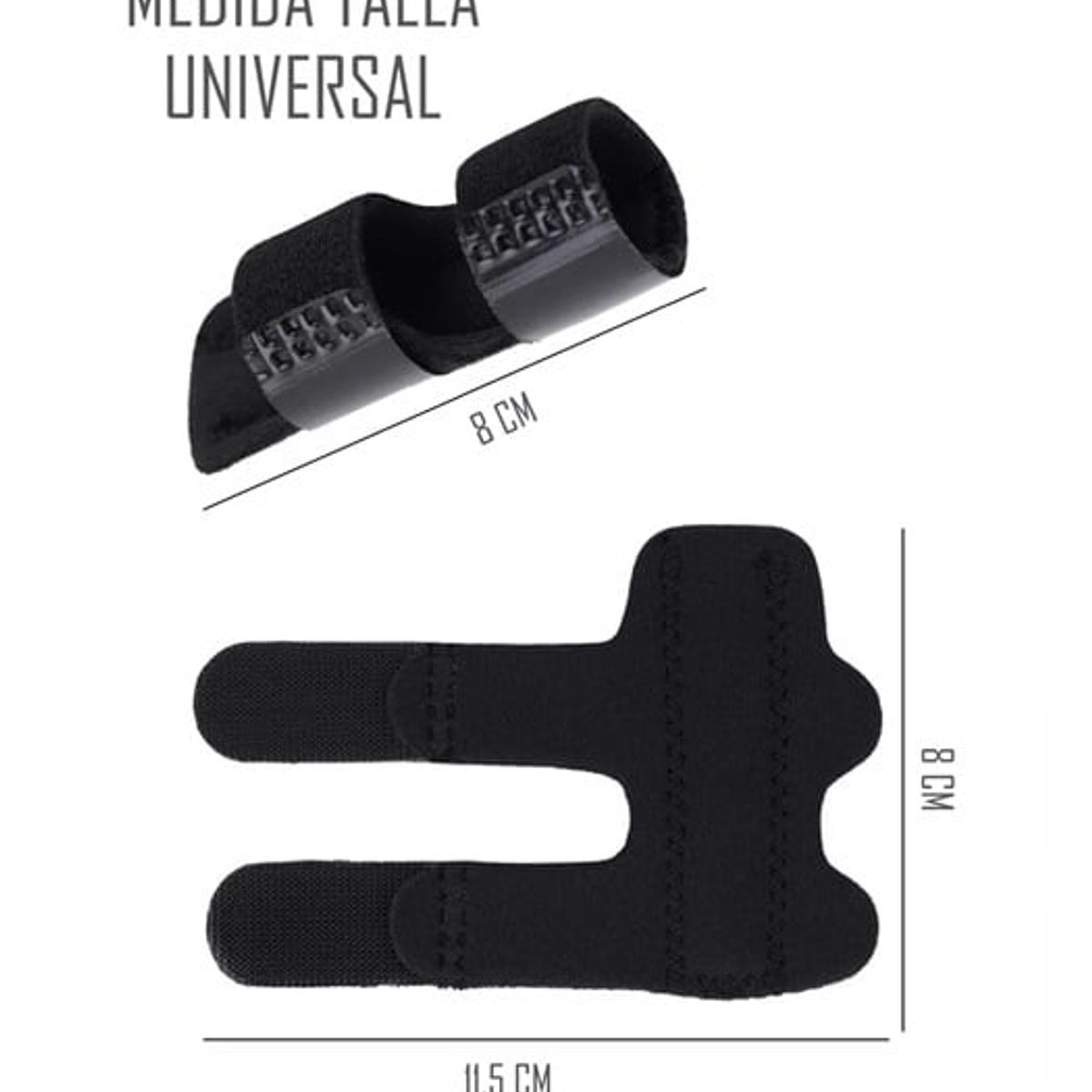 ONEDER - Ferula Para Dedo Inmovilizador Con Velcro Ajustable