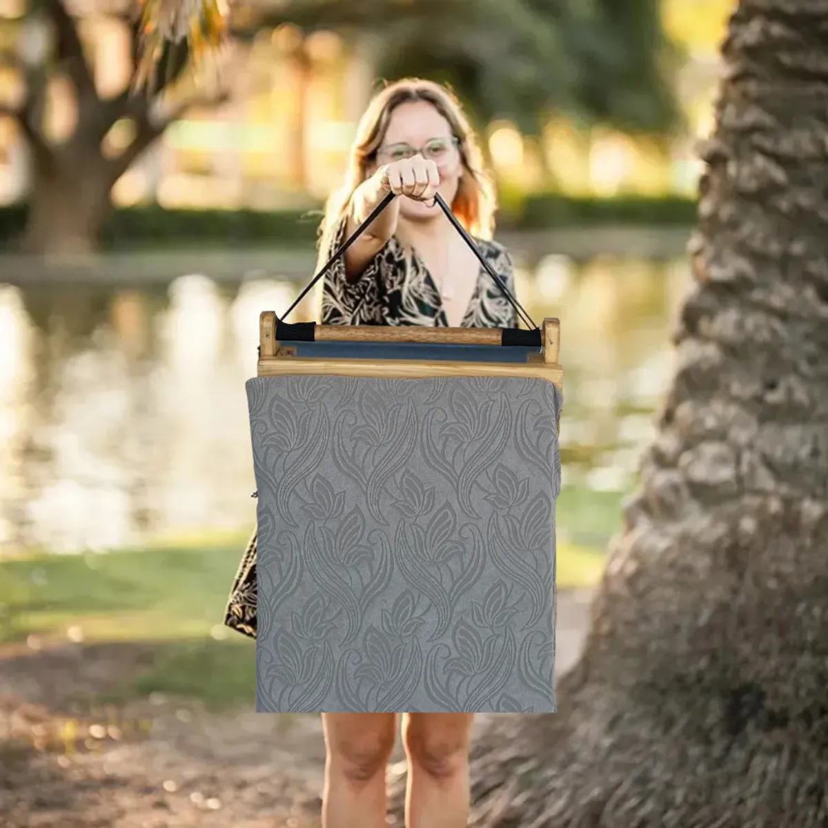 GENERICO - Respaldo Reposera de Playa Portátil