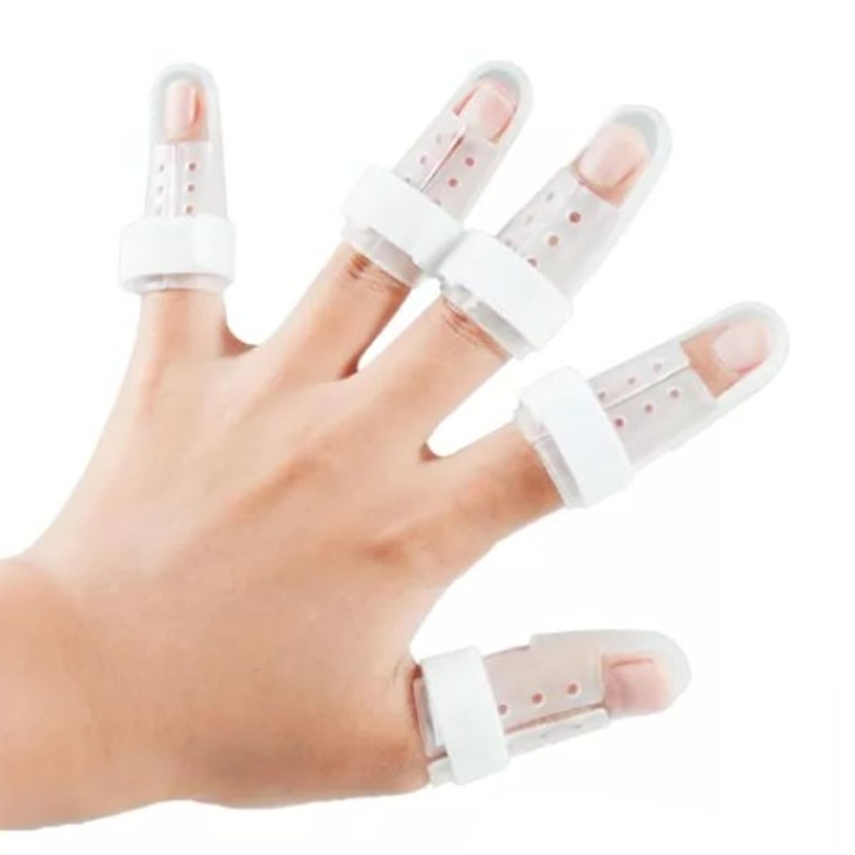 ONEDER - Ferula Inmovilizador Para Dedo Artritis Ajustables Pack 5 Unidades