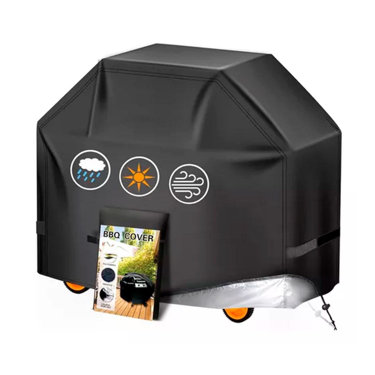 GENERICO - Cubre Parrilla Impermeable Alta Resistencia Funda Protección