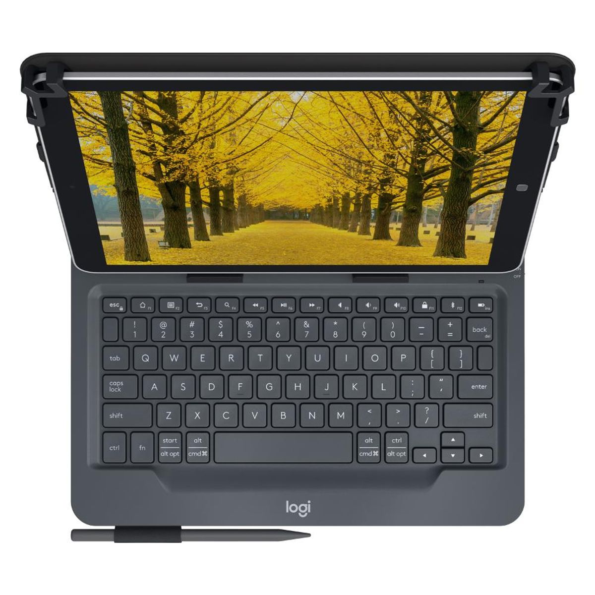LOGITECH - Teclado Logitech Universal Qwerty Bluetooth Negro