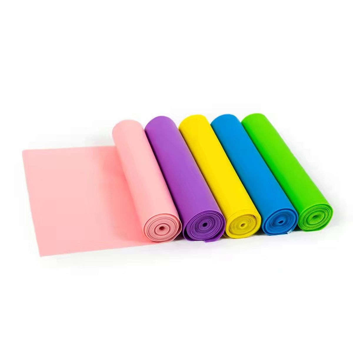 GYMHOME - Bandas Elásticas de Resistencia Yoga y Pilates 150 cm Verde