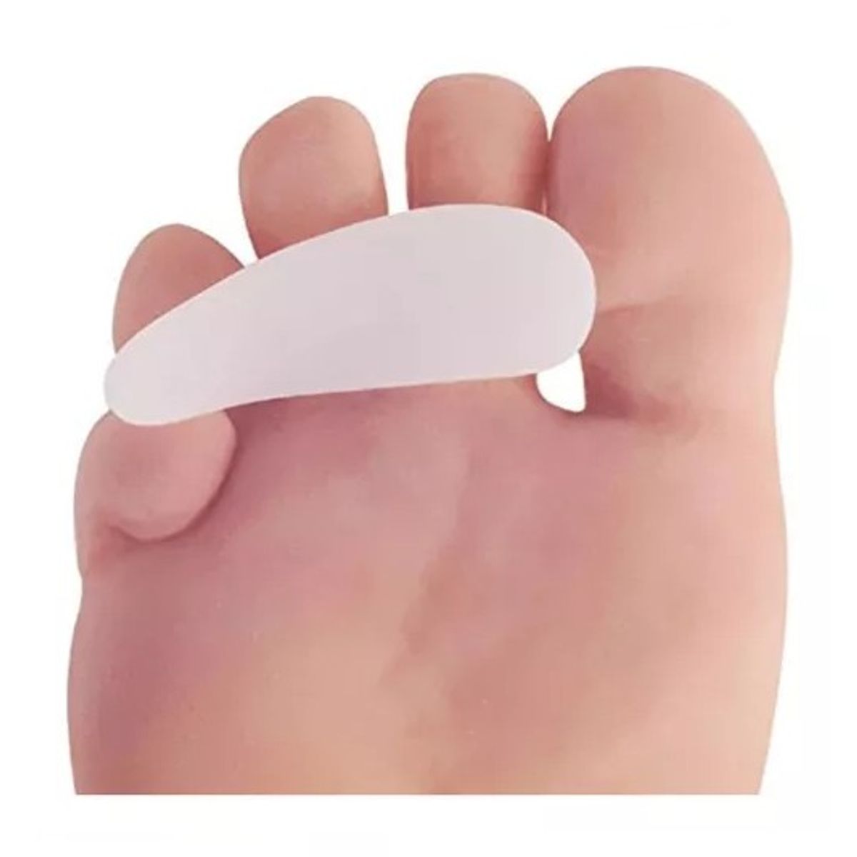 ONEDER - Corrector Par Almohadilla De Silicona Para Dedo Martillo O Garra X2