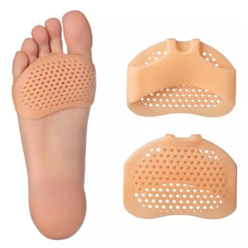GENERICO - Plantillas Metatarso Con Gel  Almohadilla Par 2 Unidades Beige