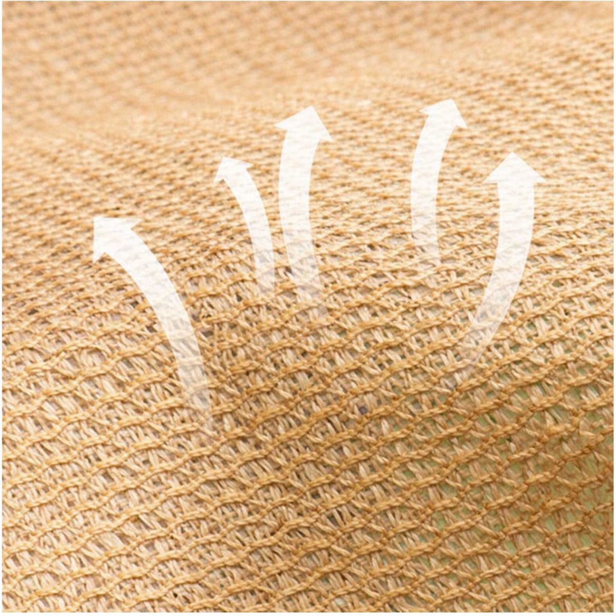 GENERICO - Parasol - Toldo Lona Exterior Vela Rectangular 3x5mt Beige