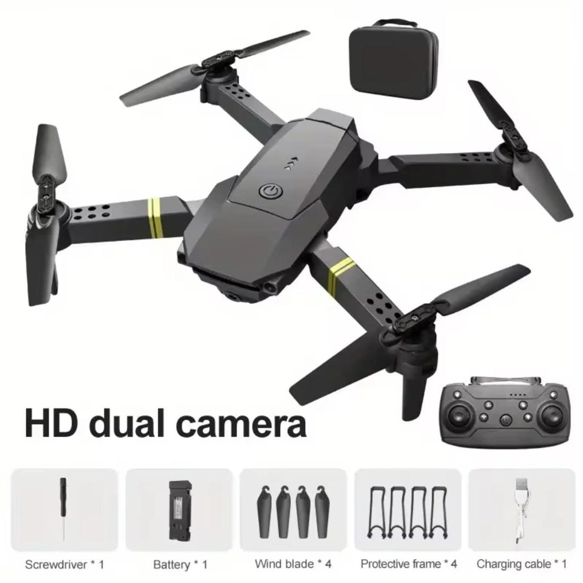 PRO ENERGY - Mini Drone - Dual Camara 4k Pro