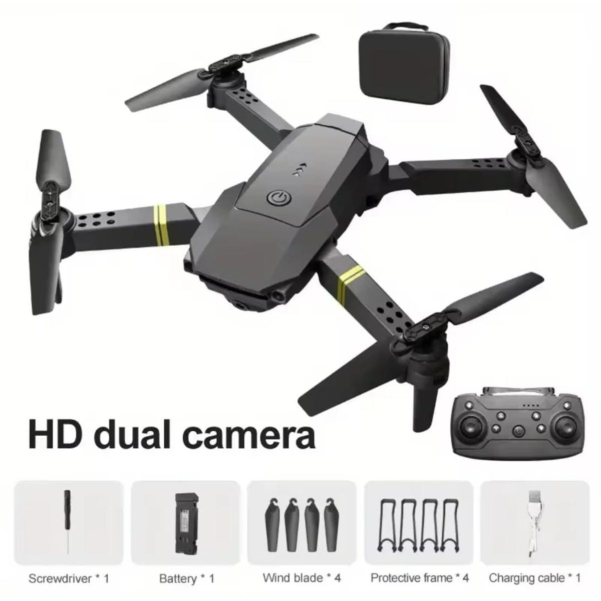 PRO ENERGY - Mini Drone - Dual Camara 4k Pro