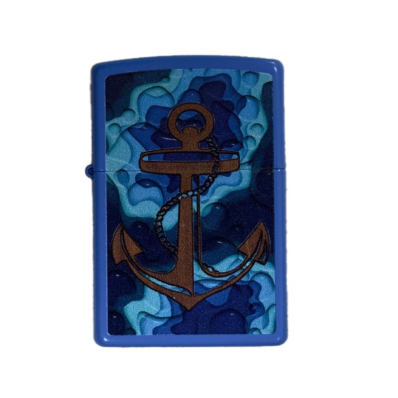 ZIPPO - Encendedor Zippo Anchor Design Azul ZP48628CI420331 - Azul