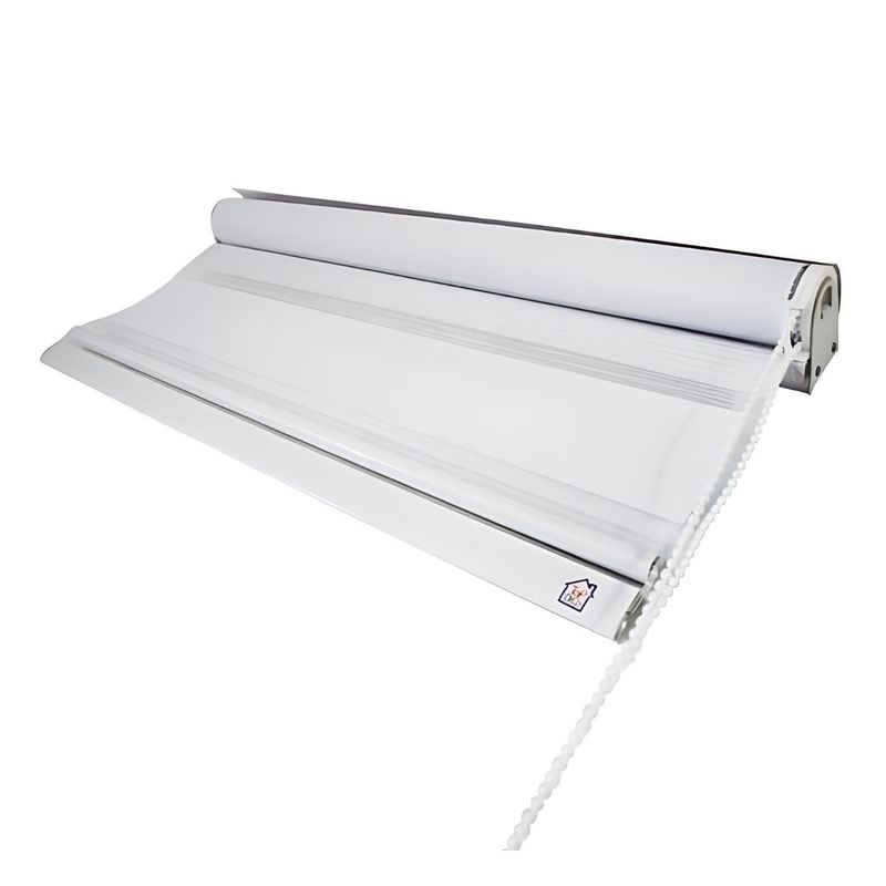 TODODESCUENTO - Cortina Roller Zebra  90x240cm - Blanco