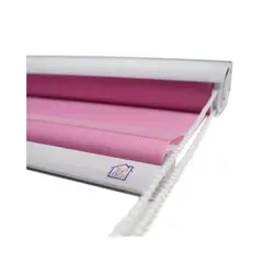 TODODESCUENTO - Cortina Roller Zebra 105x240cm - Rosado