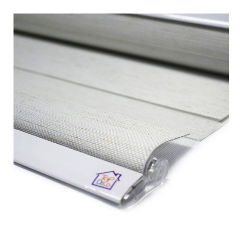 TODODESCUENTO - Cortina Roller Zebra Blackout 160x240cm - Lino