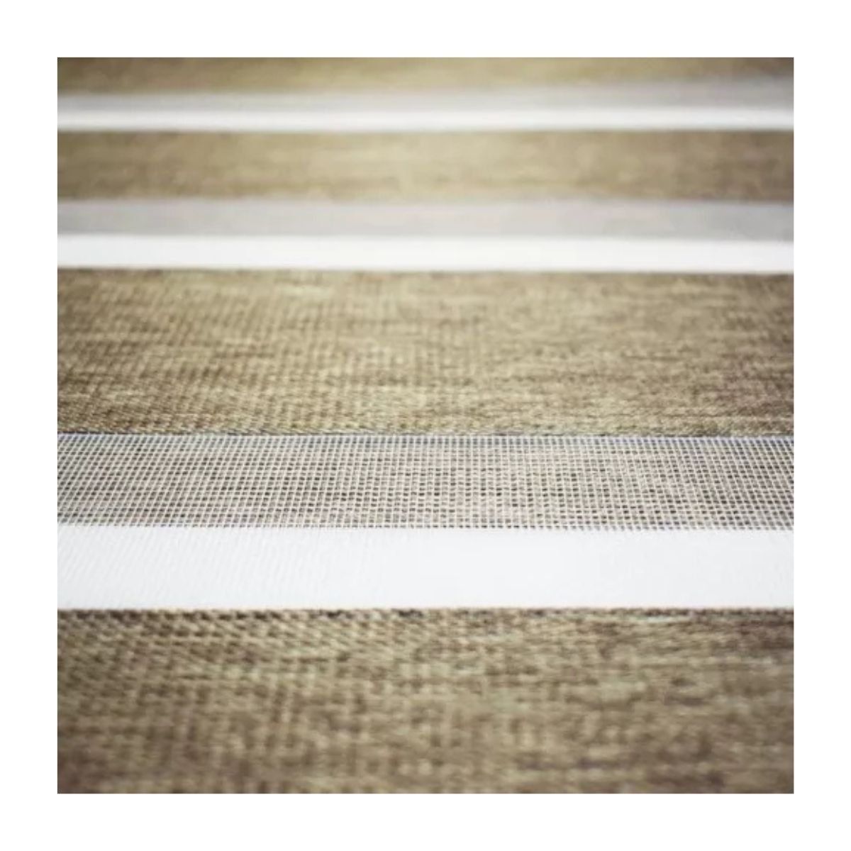 TODODESCUENTO - Cortina Roller Zebra 160x240cm - Café