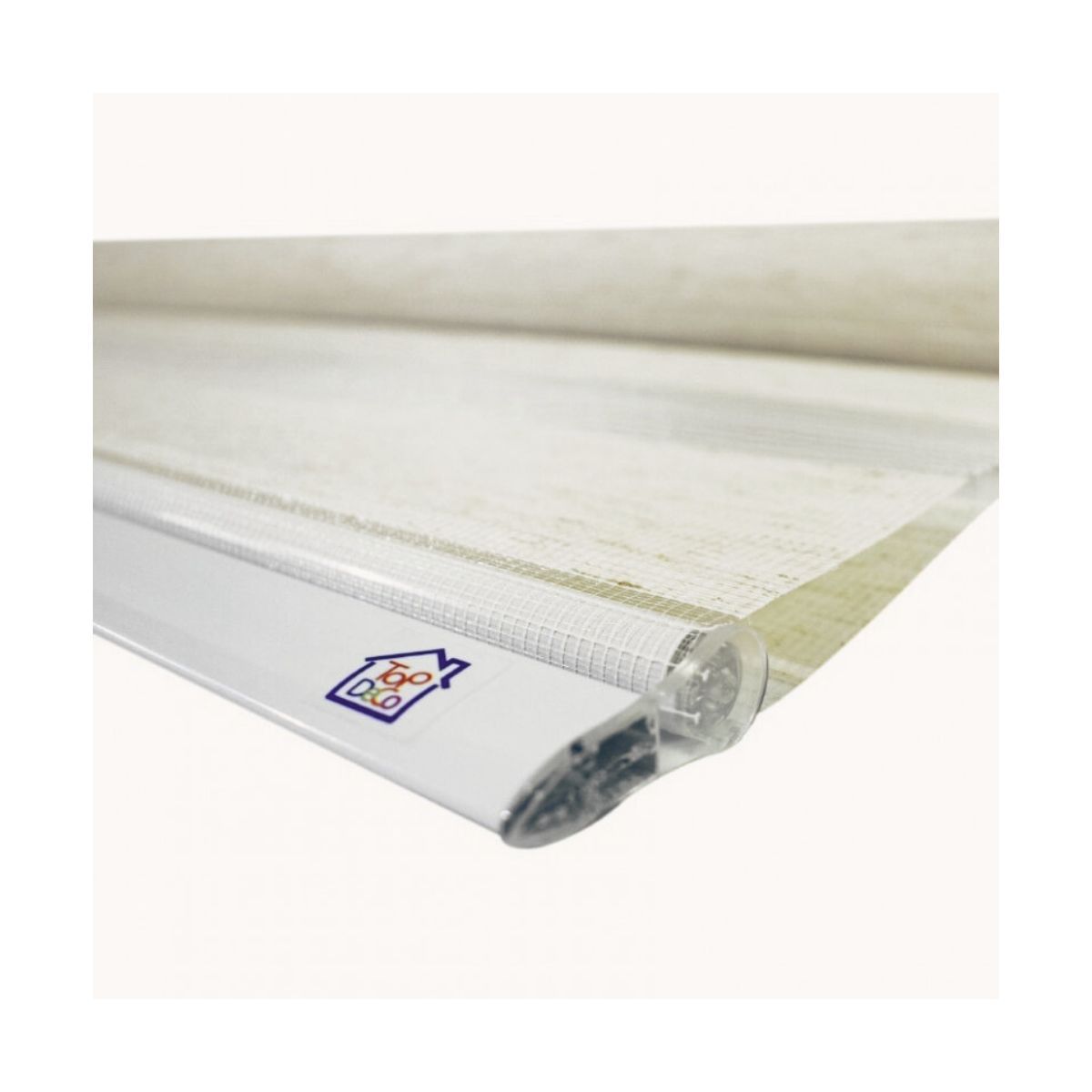 TODODESCUENTO - Cortina Roller Zebra Blackout 240x240cm - Lino