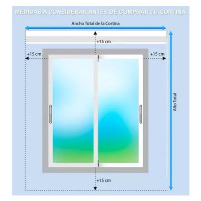 Imagen 2 del producto Cortina Roller Zebra Blackout 220x240cm - Café