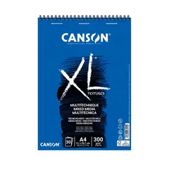 CANSON - Croquera XL Mix-Media 300gr 30 hjs A4 (21x29.7cm)