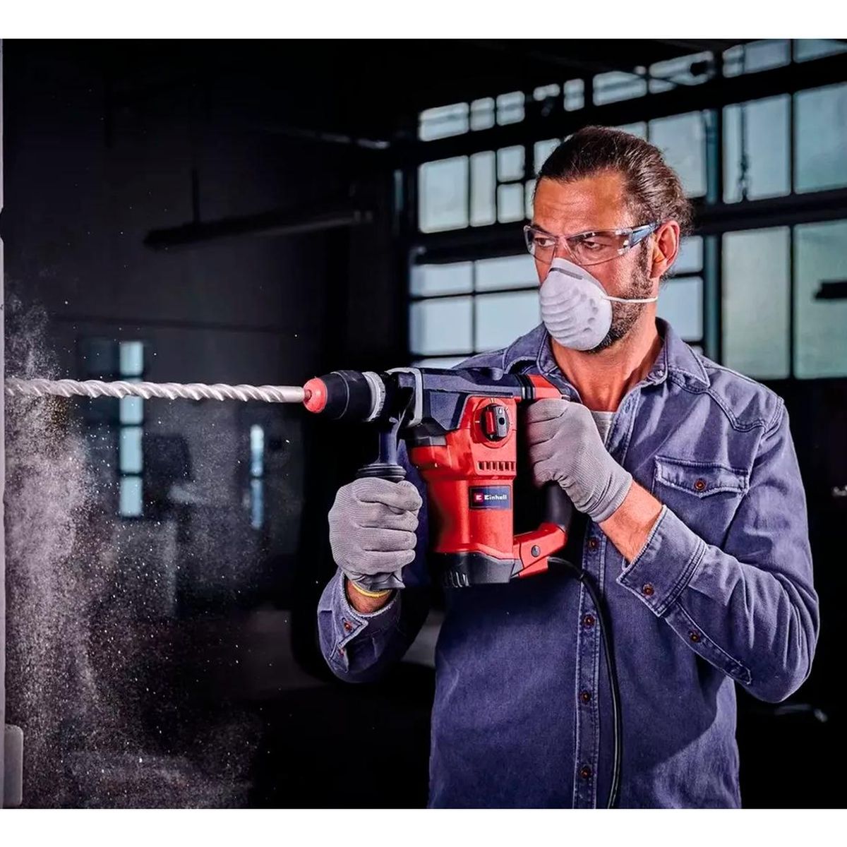 EINHELL - Rotomartillo Einhell 1600w 4,5j Sds Plus Te-rh 32-1600 4f