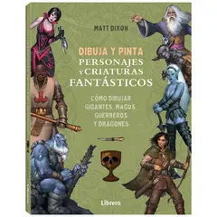 EDITORIAL CONTRAPUNTO - Dibuja y pinta personajes y criaturas fantásticos