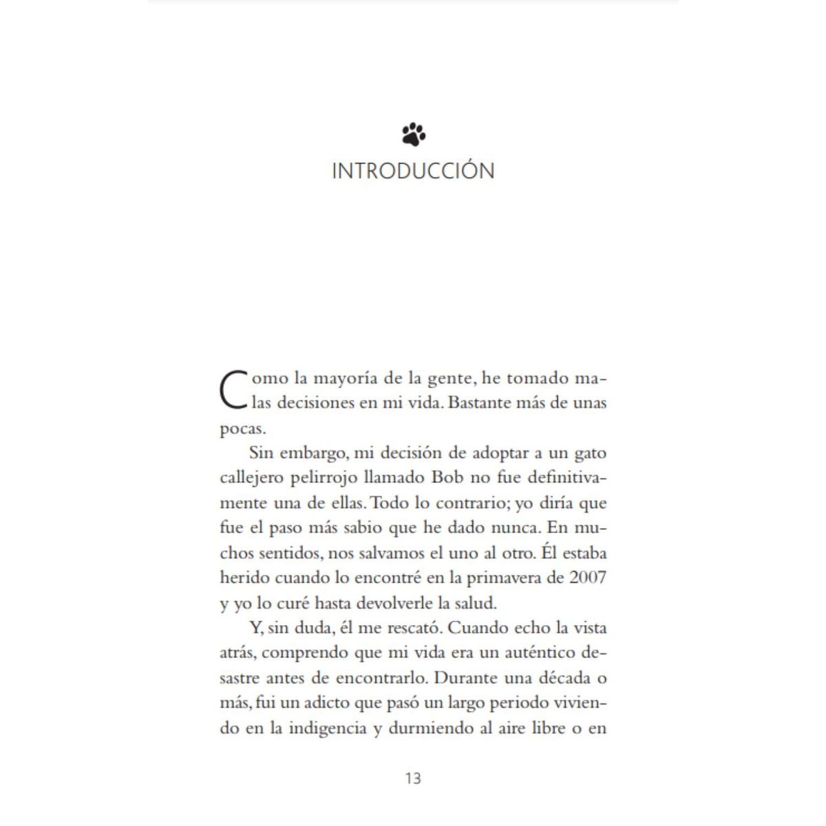 LA ESFERA DE LOS LIBROS - El pequeño libro de Bob. Lecciones de vida de un gato