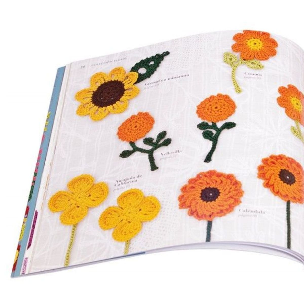 EDITORIAL CONTRAPUNTO - 100 flores para ganchillo