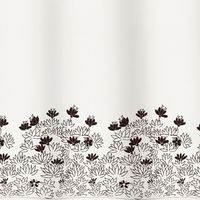 Cortina de baño 180x180 impermeable + 12 ganchos Santos