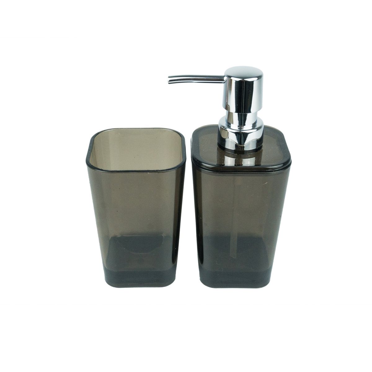 DECO EXPRESS - Dispensador de jabón Praga Ahumado