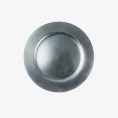 DECO EXPRESS - Plato Base Plateado Set 4 Pzs