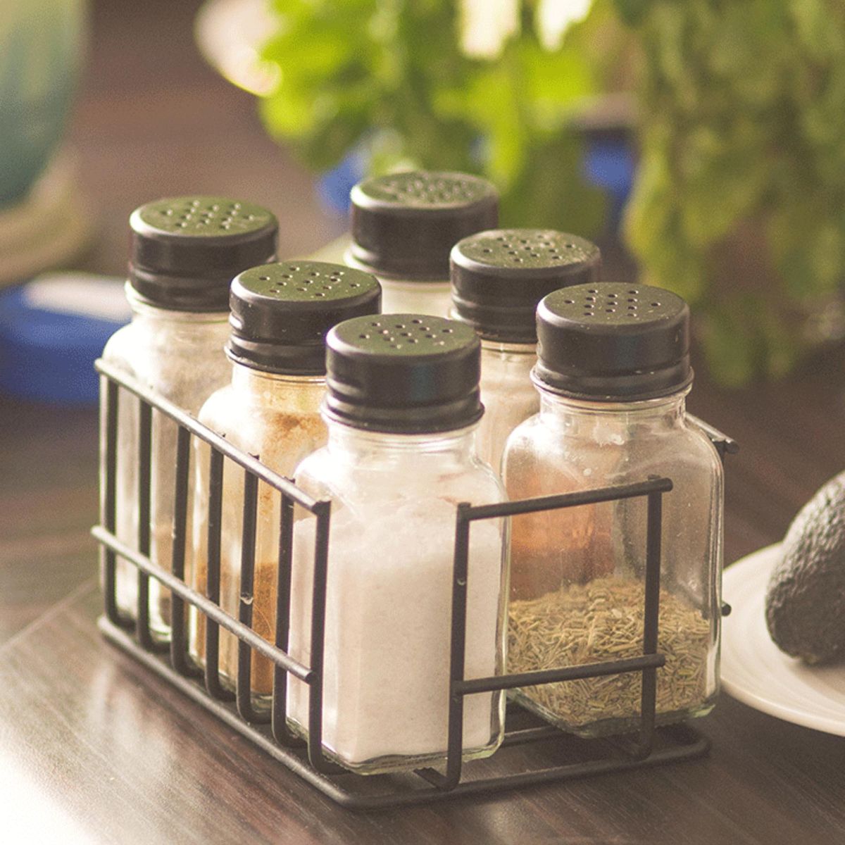 DECO EXPRESS - Set 6 Especieros Black