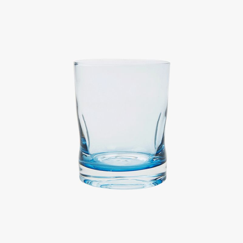 DECO EXPRESS - Set 4 Vasos Venecia Azul