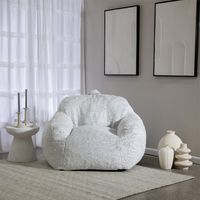Sillón Pouf Puff Ditto de Sherpa con Relleno