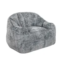 Sillón Pouf / Puff Zilo de Sherpa con Relleno