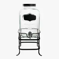 DECO EXPRESS - Dispensador Jugo De Vidrio 5L