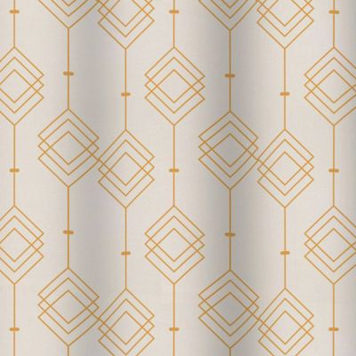 Imagen 2 del producto Cortina de Baño Poly Geometrica Dorada